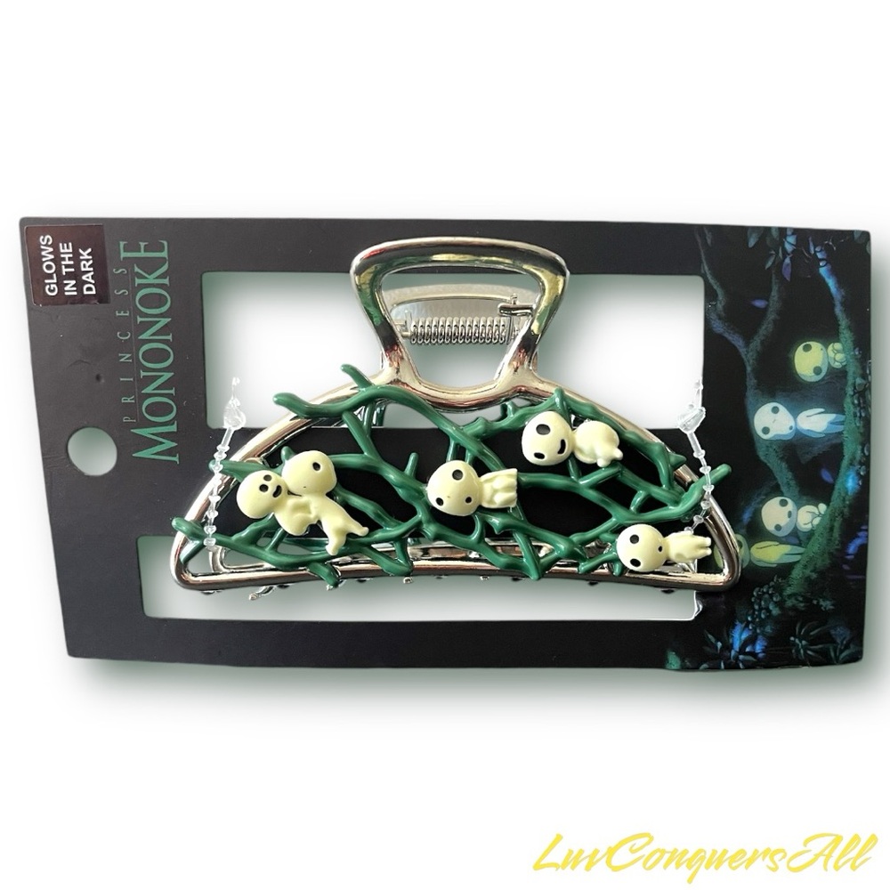 Studio Ghibli Princess Mononoke Kodama Claw Hair Clip